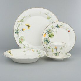 Bộ Bàn Ăn Minh Long 30 Sản Phẩm Tulip Duyên Quê