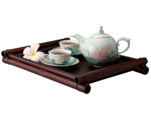 Bộ Trà Minh Long 0.35 L Mẫu đơn Sen Màu