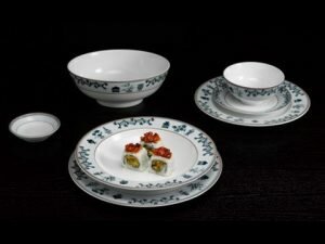 Bộ Đồ Ăn Minh Long Jasmine Tứ Quý 22 Sản Phẩm