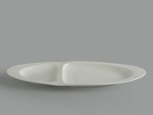 DĨA OVAL 2 NGĂN MINH LONG 40 CM LYS HEROCA